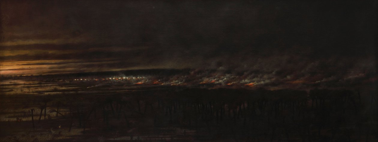 Yataytí Corá, 2 juli 1866 av Candido Lopez