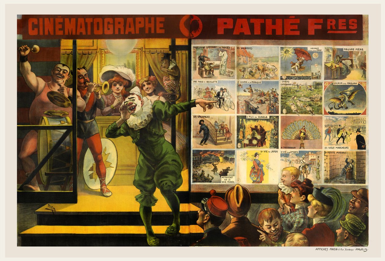 Pathé-biograf, 1906. av Cândido de Faria