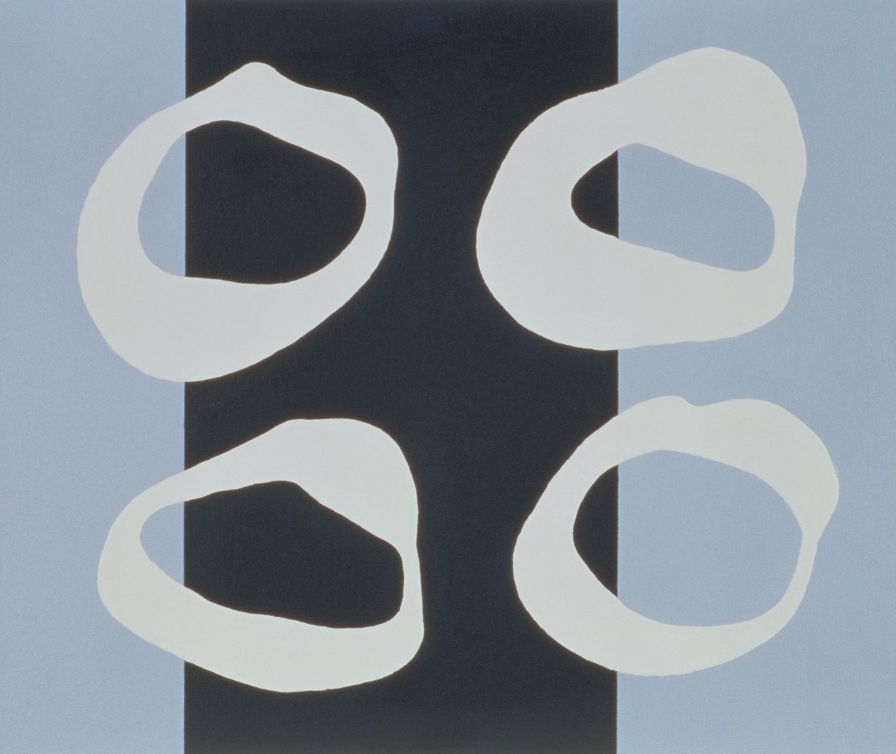 Blue Ground IV, 1998 (akryl på duk) av Colin Booth