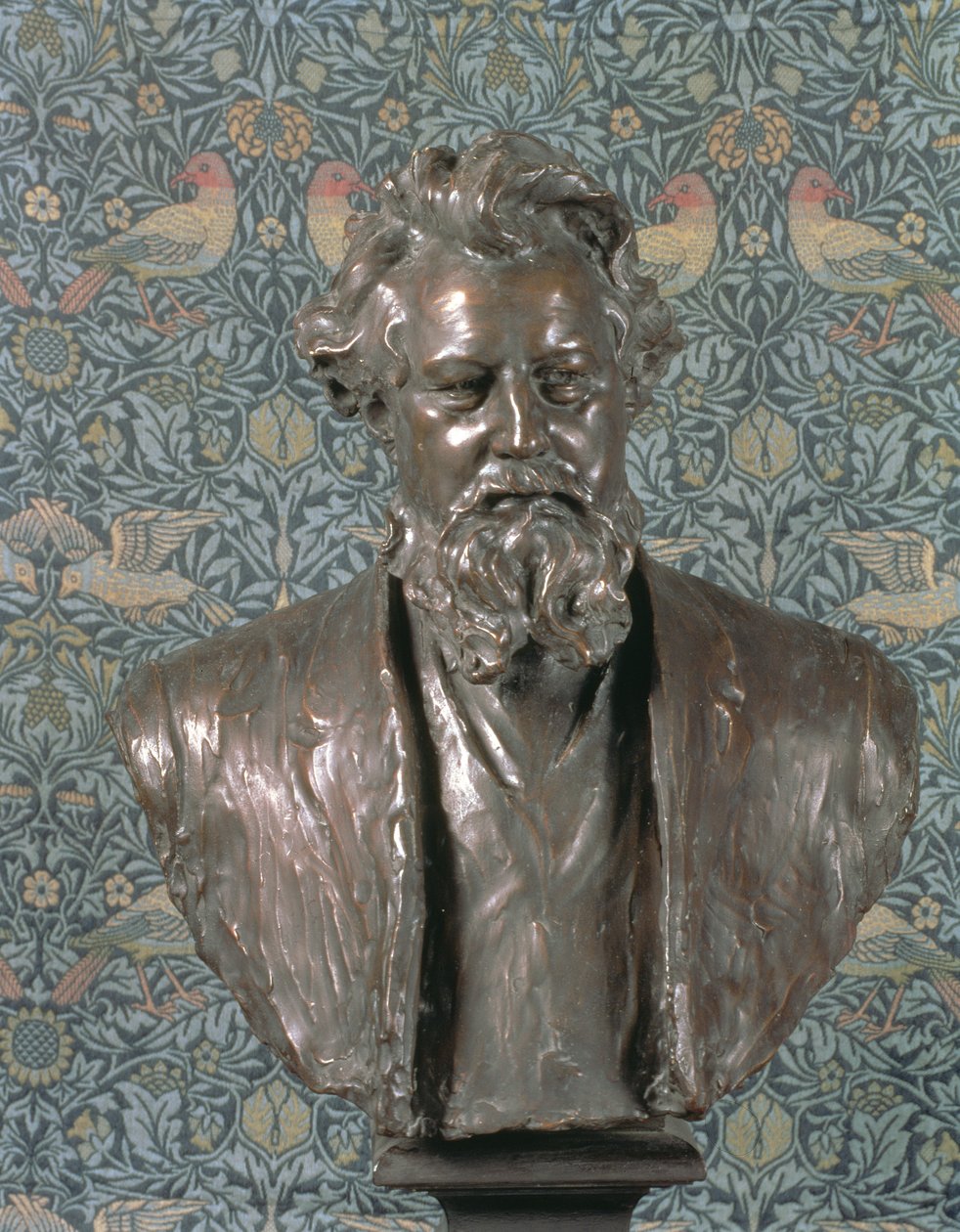 Byst av William Morris (1834-96) av Conrad Dressler (1856-1940) (brons) av Conrad Dressler