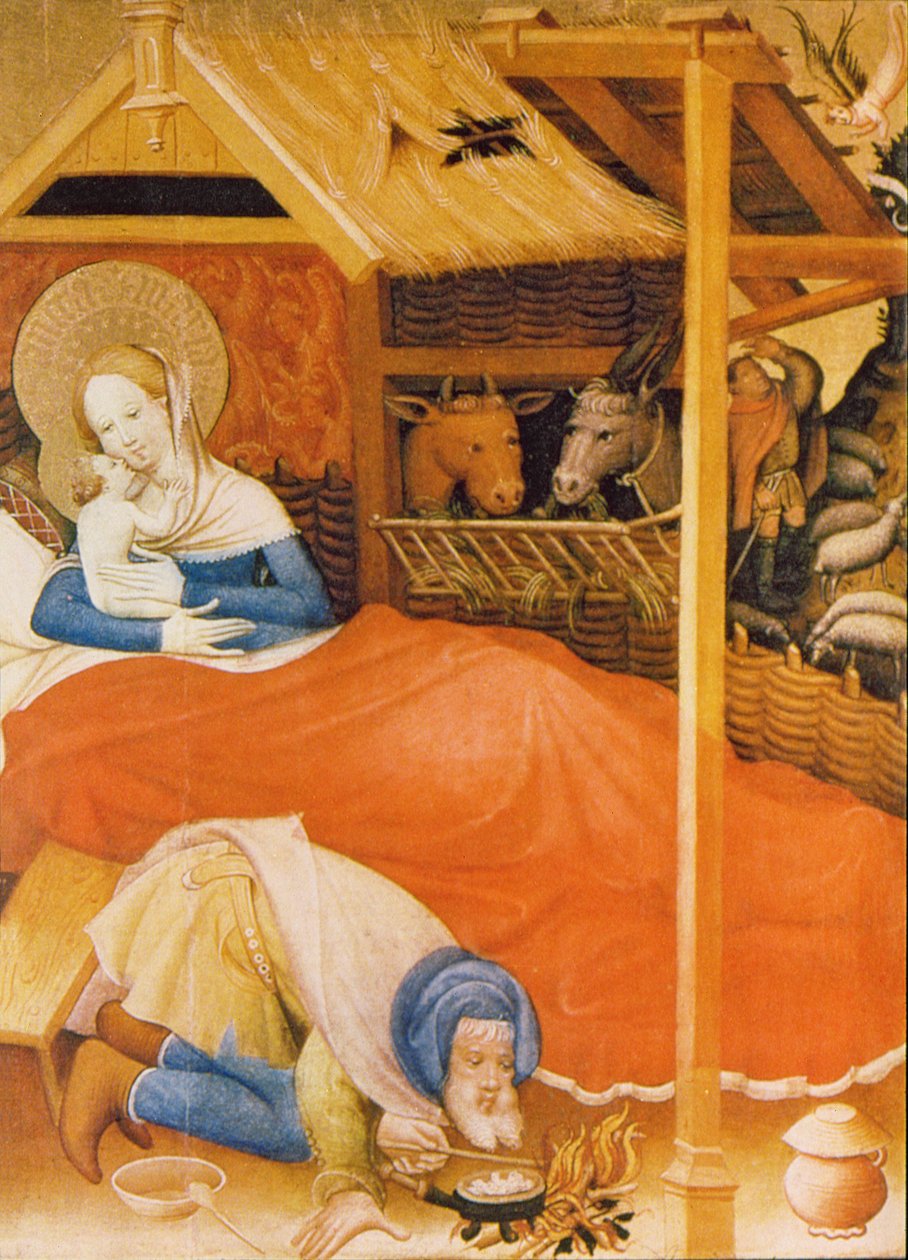 Kristi födelse, 1404 av Conrad von Soest
