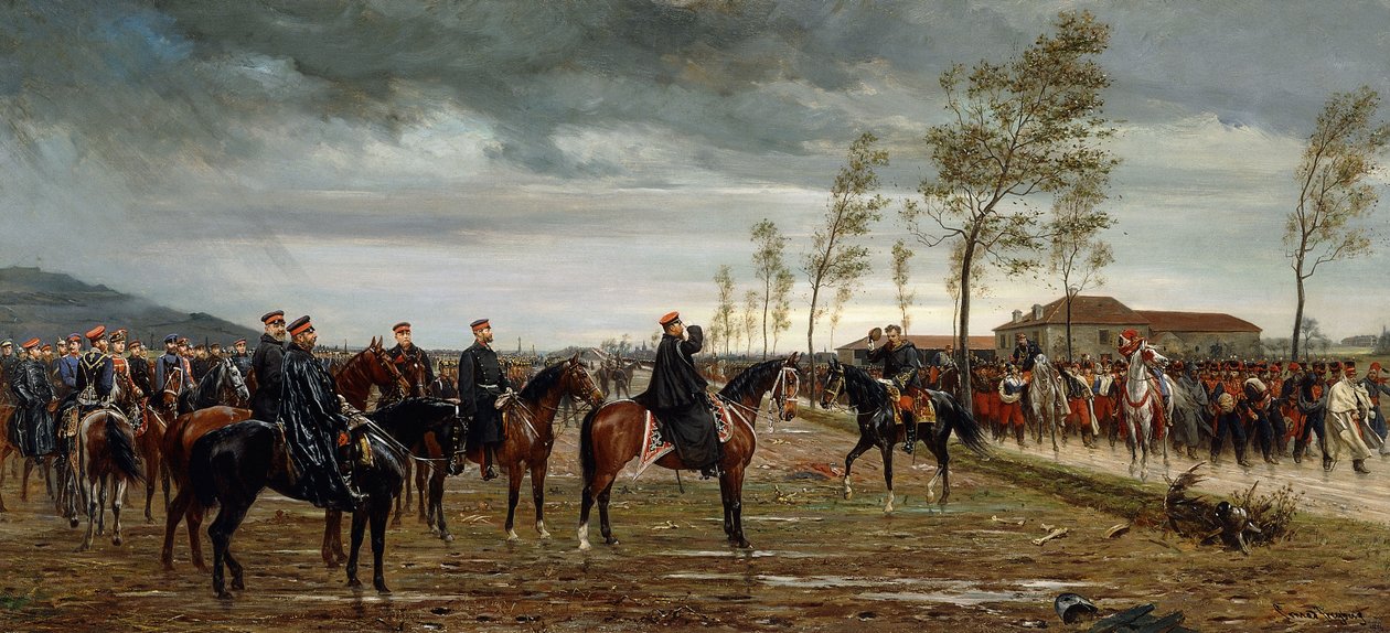 Överlämnande av Metz, 1876 av Conrad Freyberg