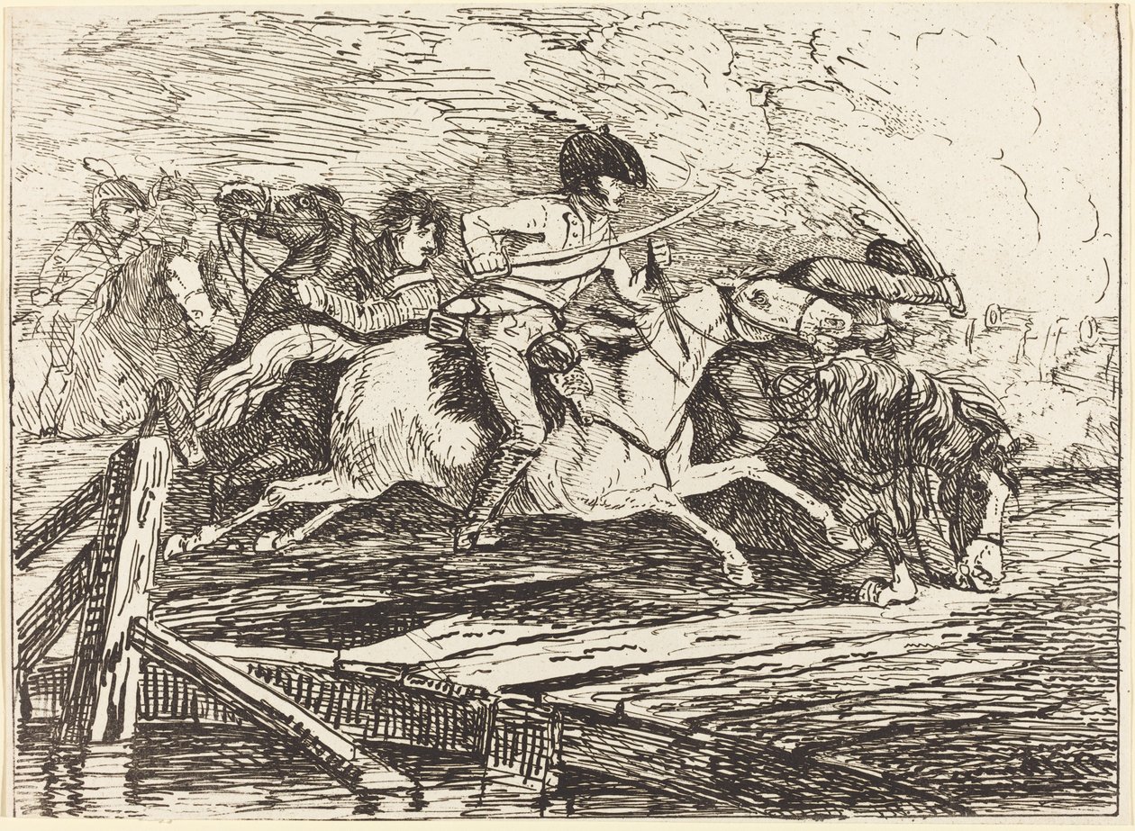 Kavalleriladdning av Conrad Gessner