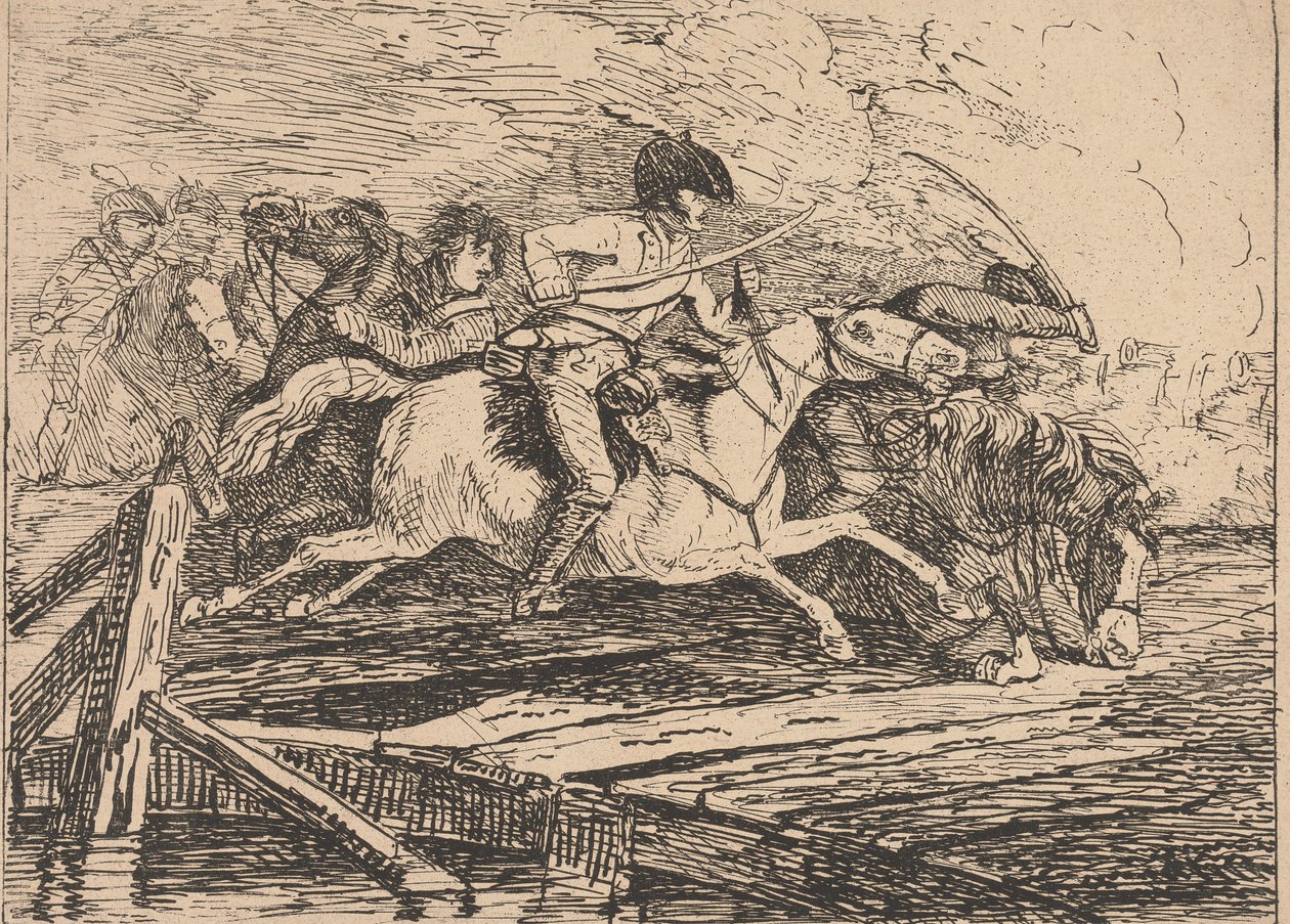 Kavalleriladdning av Conrad Gessner