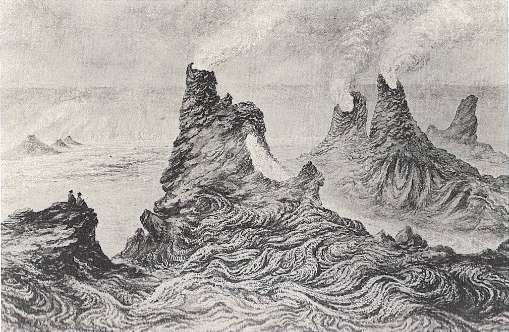  Temporary Chimneys and Fire Fountains of Kilauean av Constance Gordon-Cumming