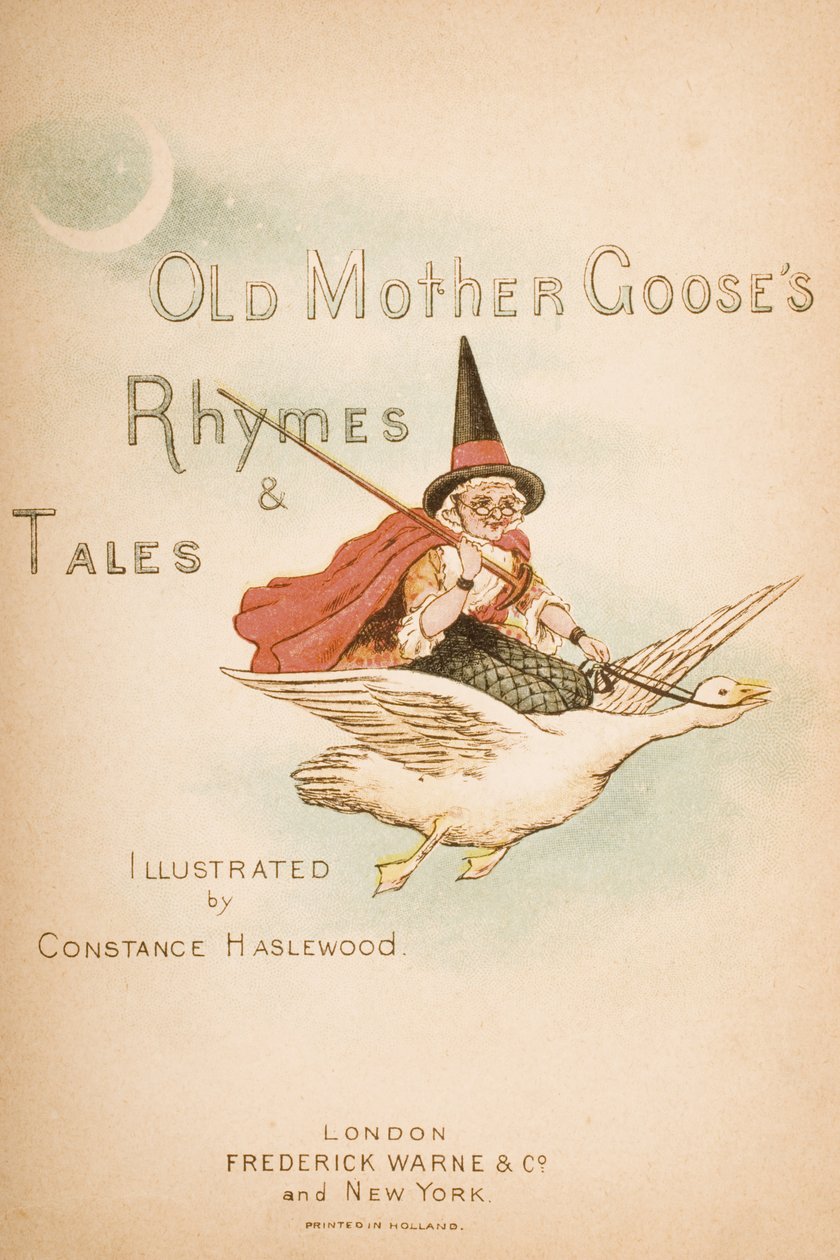 Titelsidan för "Old Mother Goose
