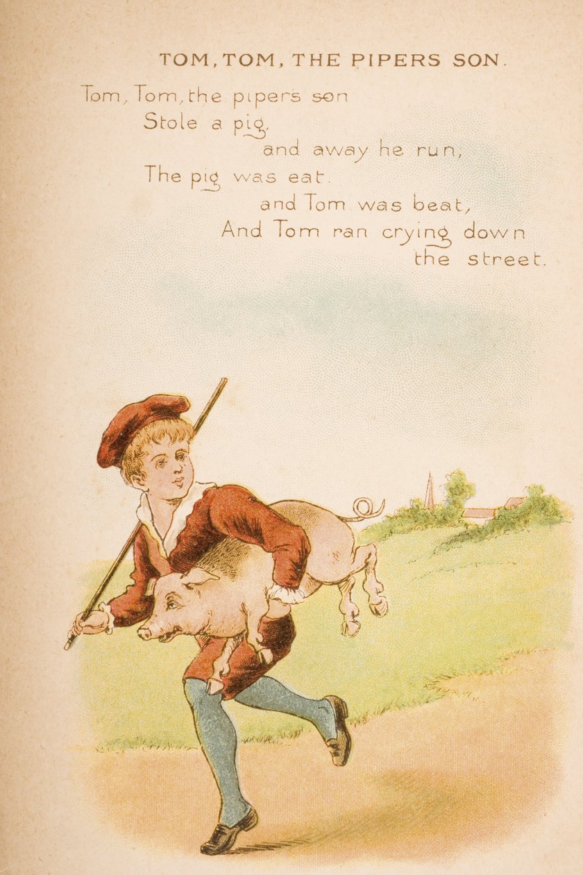 Tom, Tom, the Pipers Son, från "Old Mother Goose