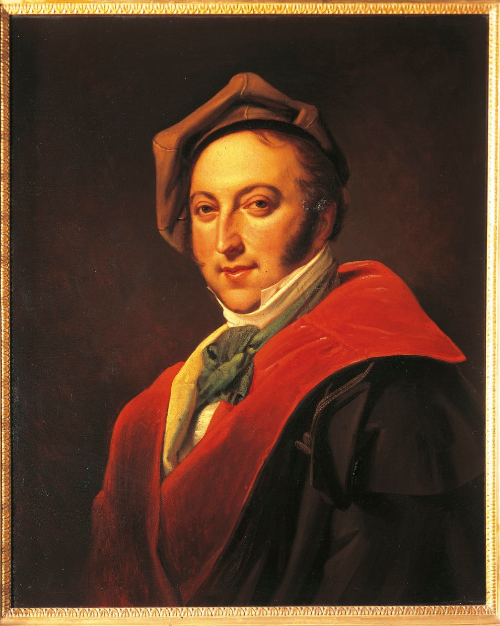 Italien, porträtt av Gioacchino Rossini av Constance Marie Mayer Lamartiniere