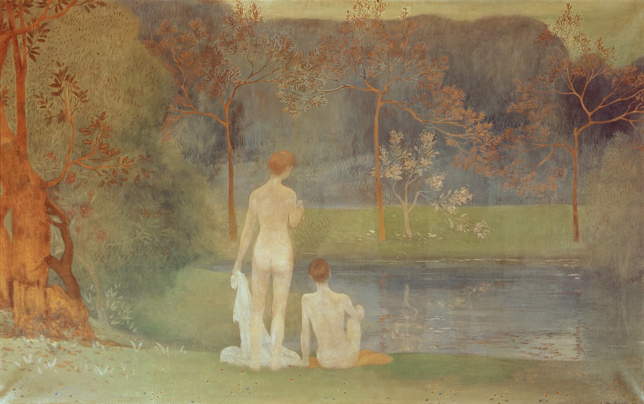 Paradisets trädgård, 1904 av Constant Montald