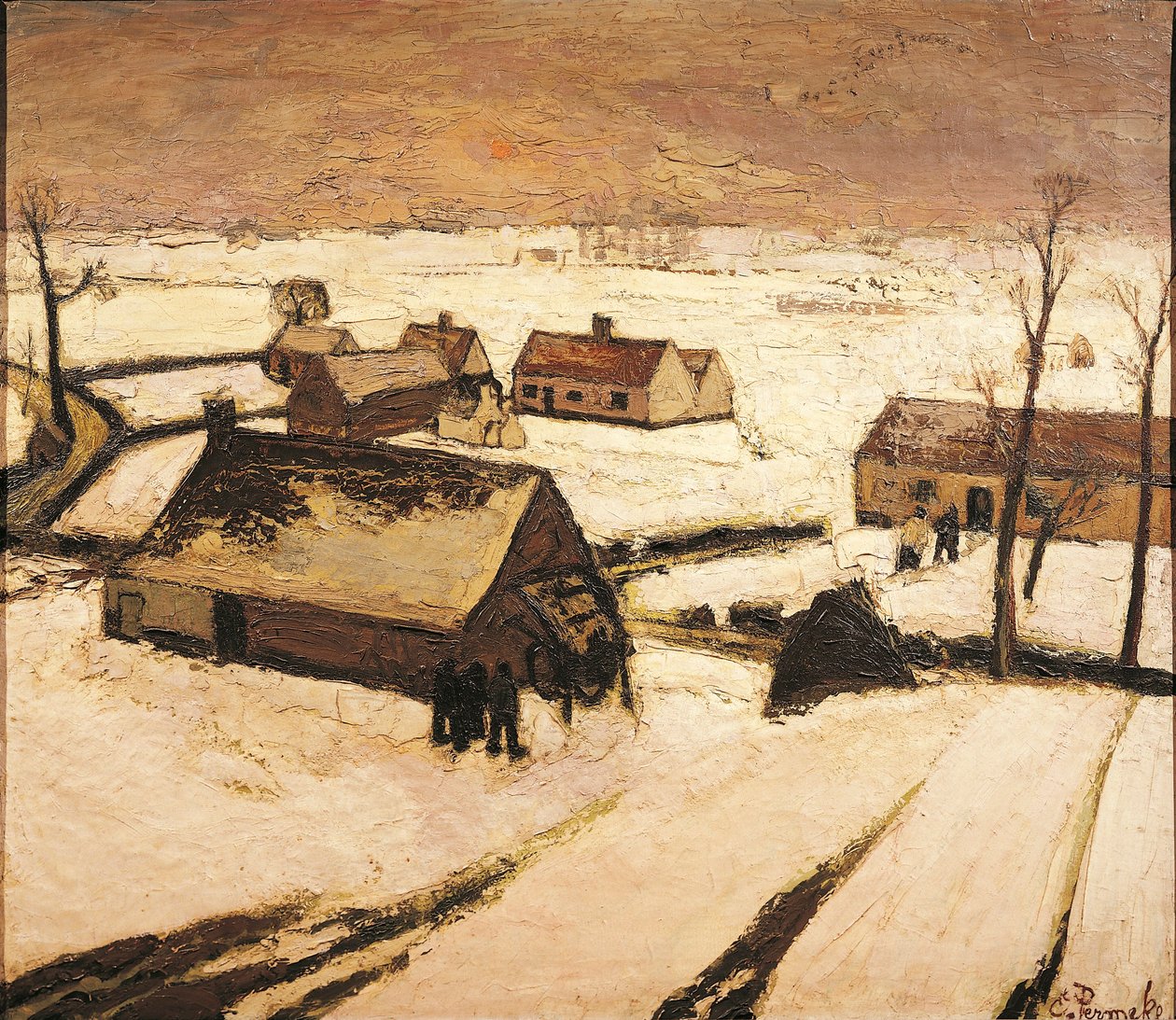 De sista sakramenten av Constant Permeke