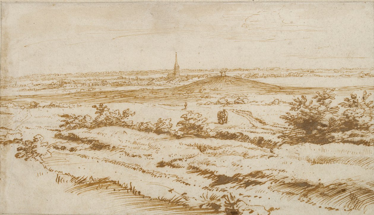 Landskap nära Appeldoorn, 1680 av Constantijn Huygens