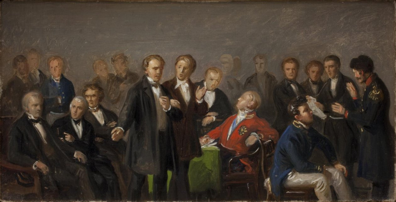 Den konstituerande församlingen av Constantin Hansen