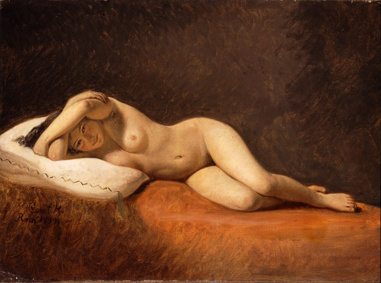 Vilande modell, 1839 av Constantin Hansen