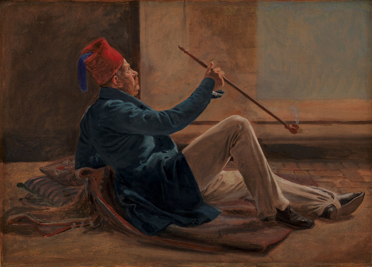 Arkitekten Gottlieb Bindesbøll av Constantin Hansen