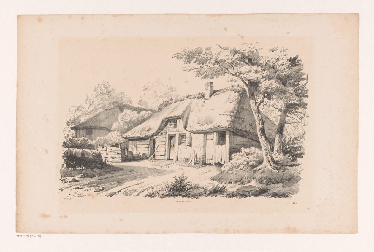 Landskap The Landscape (serietitel) av Constantinus Cornelis Huysmans