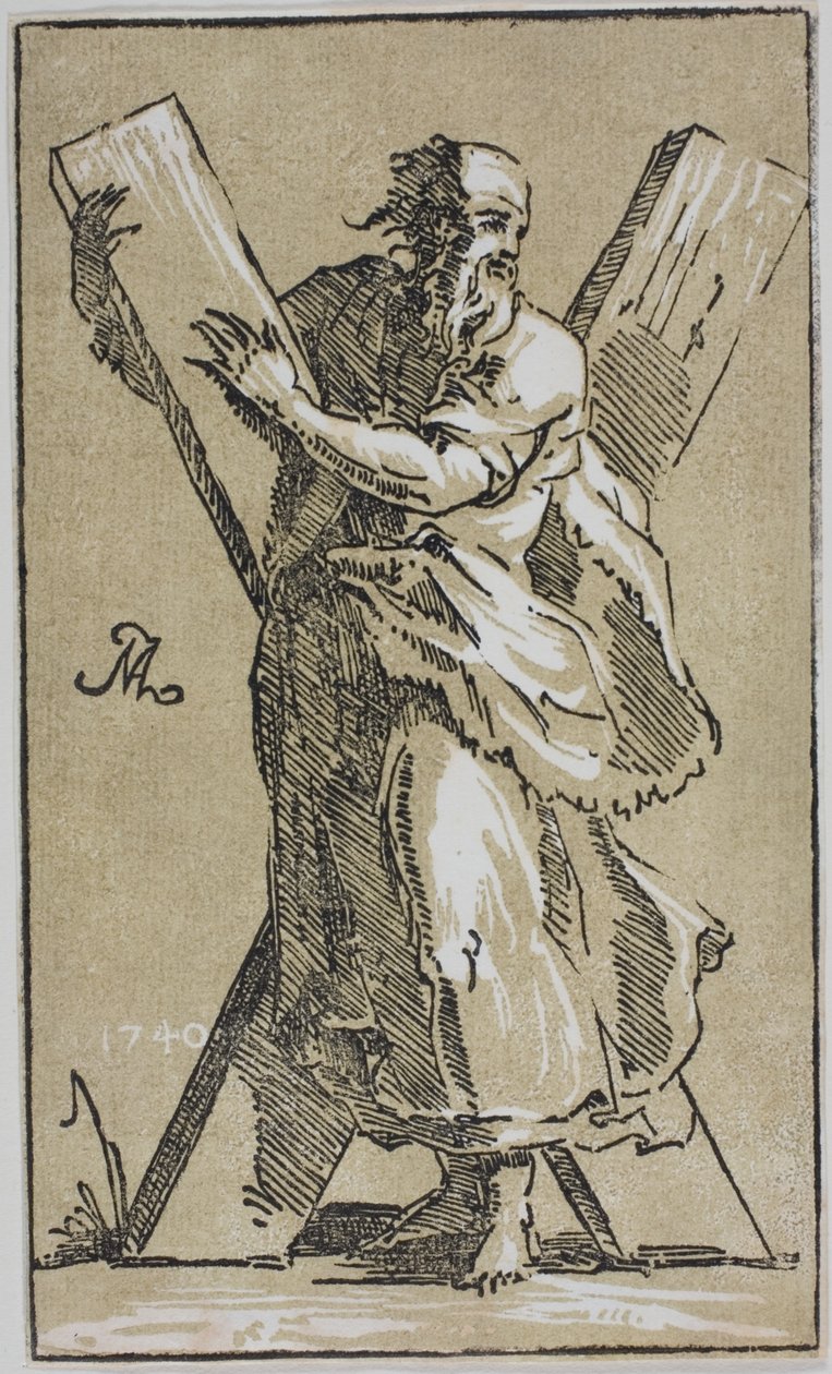 St. Andrew av Conte Antonio Maria Zanetti the Elder