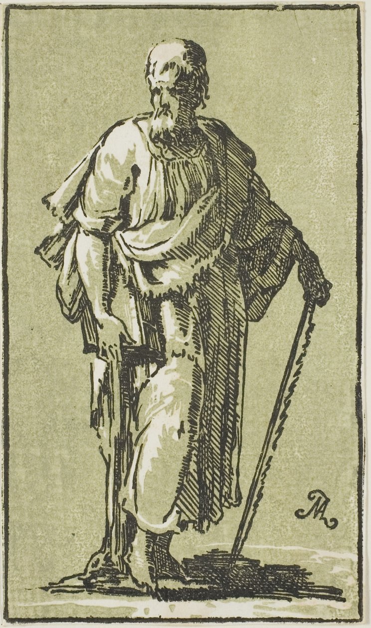 St. Simon av Conte Antonio Maria Zanetti the Elder