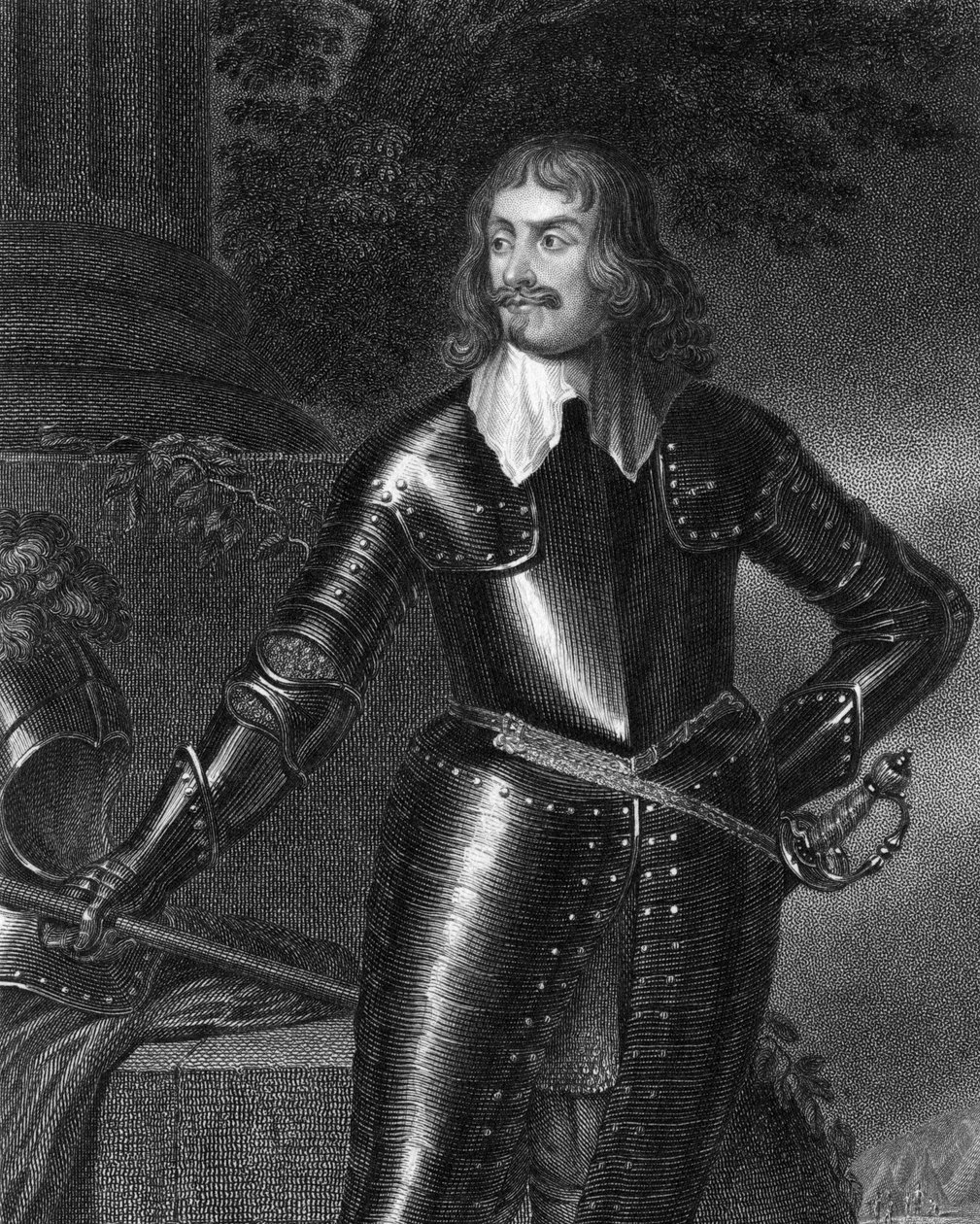 William Craven, 1:e earl av Craven 1770-1825, brittisk soldat, 1825. av Cooper