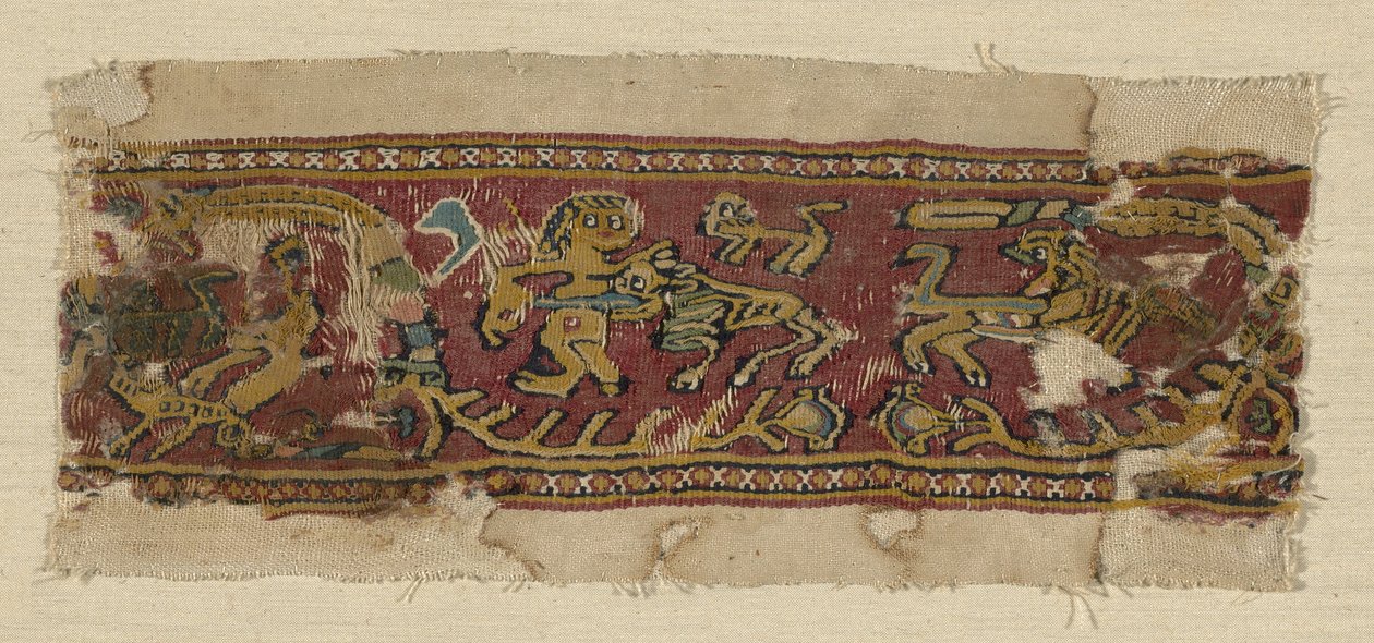 Fragment av en gräns av Coptic