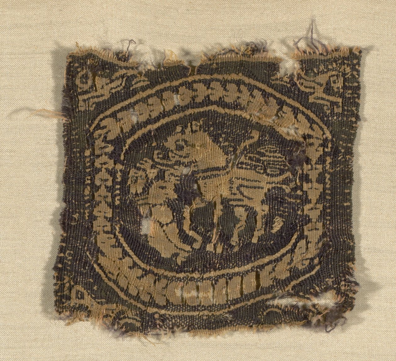 Fyrkantig panel av Coptic