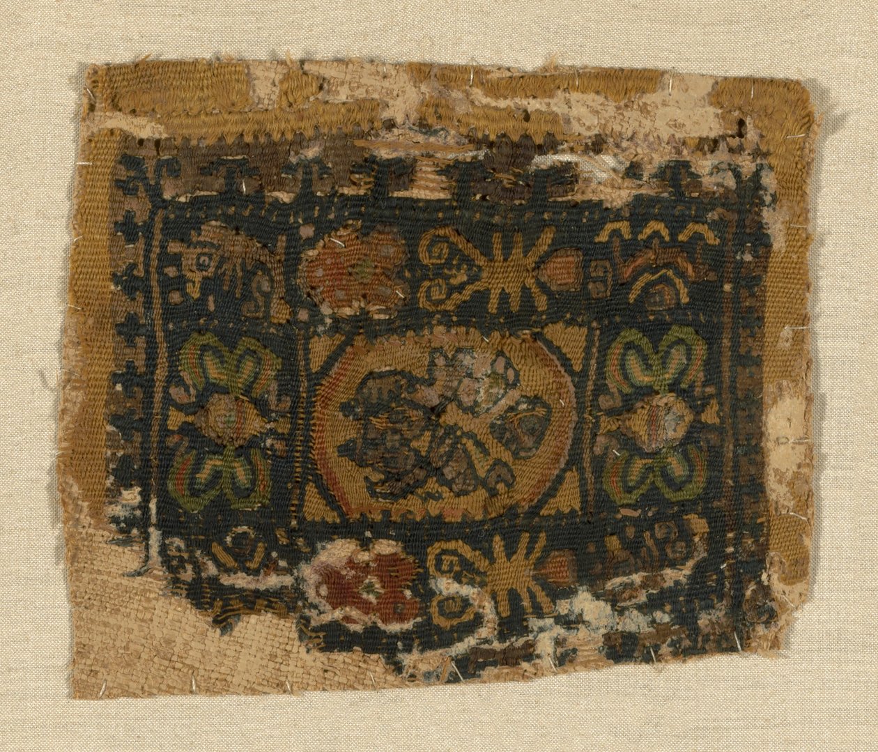 Fyrkantig panel av Coptic