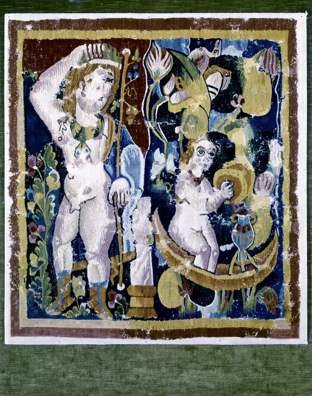 Koptisk konst: Dionysos, ca 395-641 (gobeläng) av Coptic Coptic