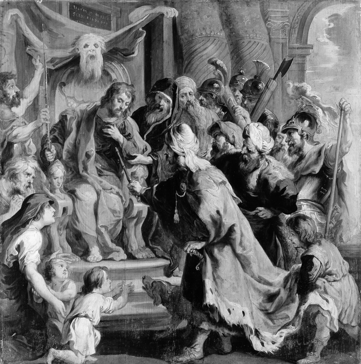Cambyses utser Otanes domare. av Copy after Peter Paul Rubens