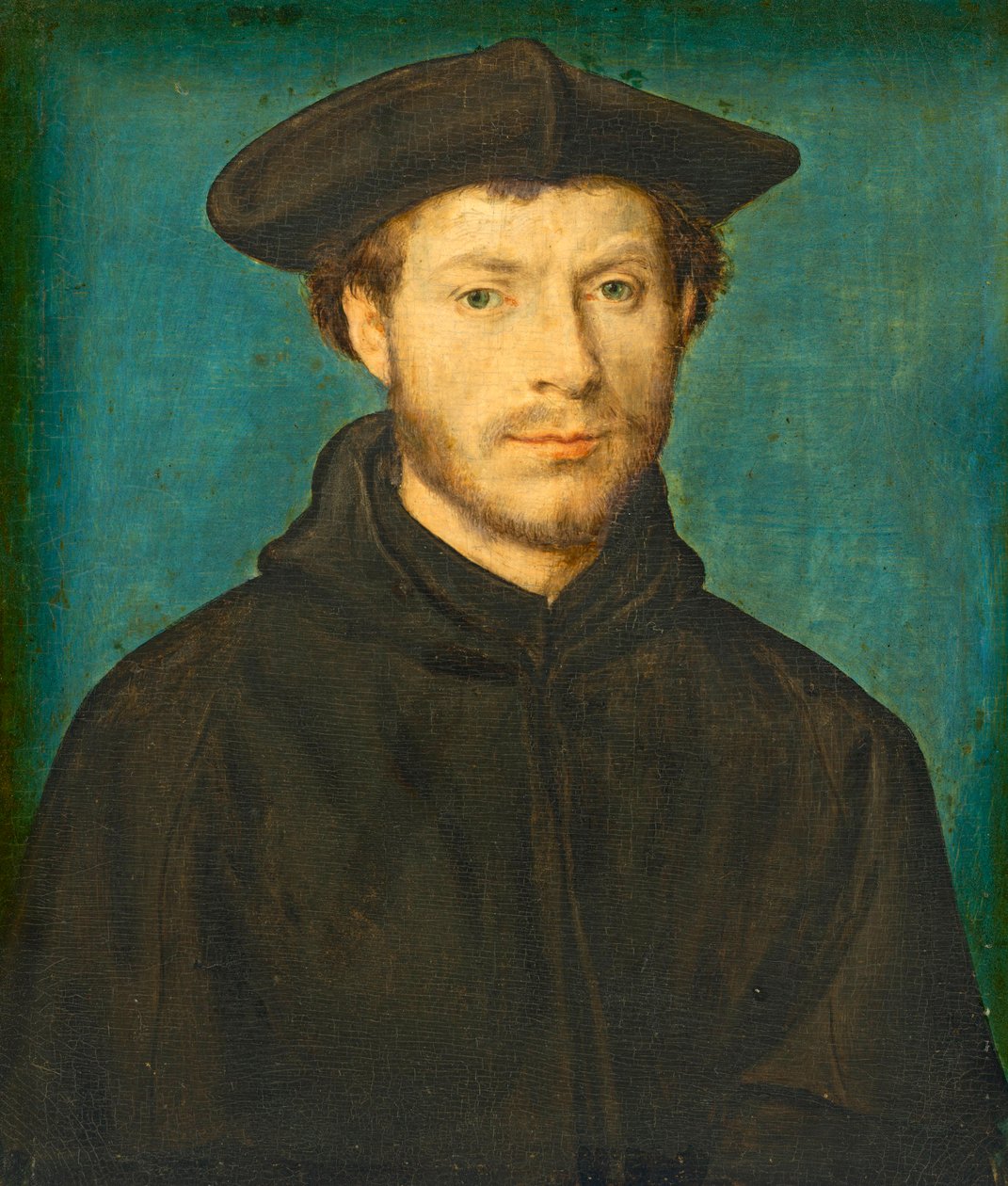 Porträtt av en man, ca. 1536-40 (olja på valnöt) av Corneille de Lyon