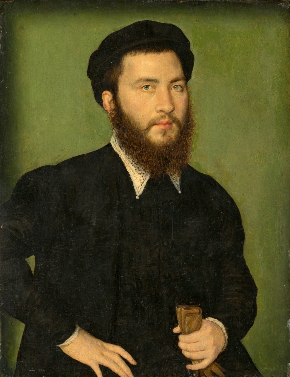 Porträtt av en man av Corneille de Lyon