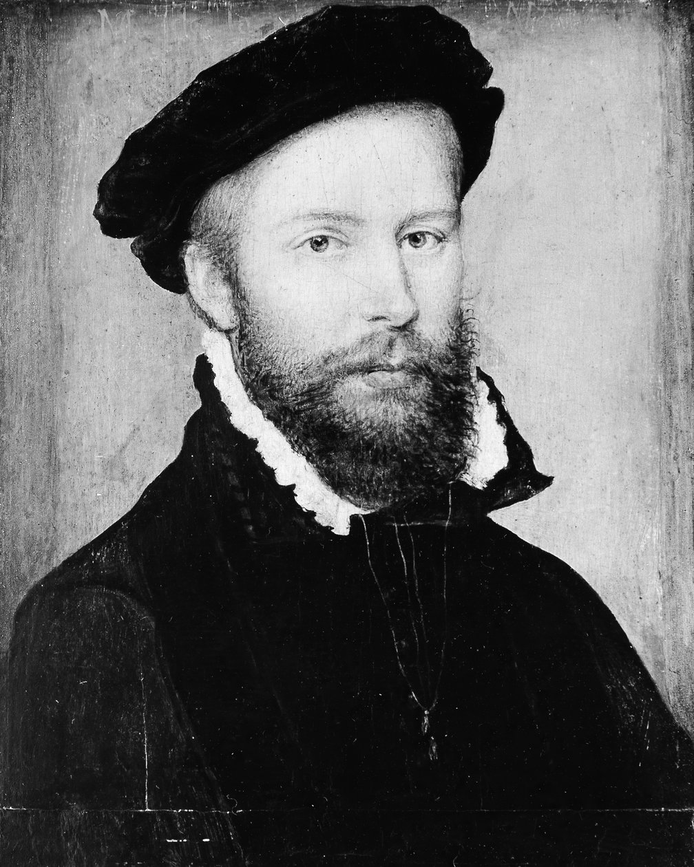 Porträtt av en man. av Corneille de Lyon
