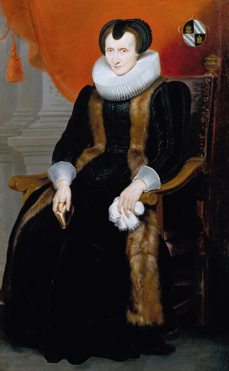 Gammal dam av Cornelis de Vos