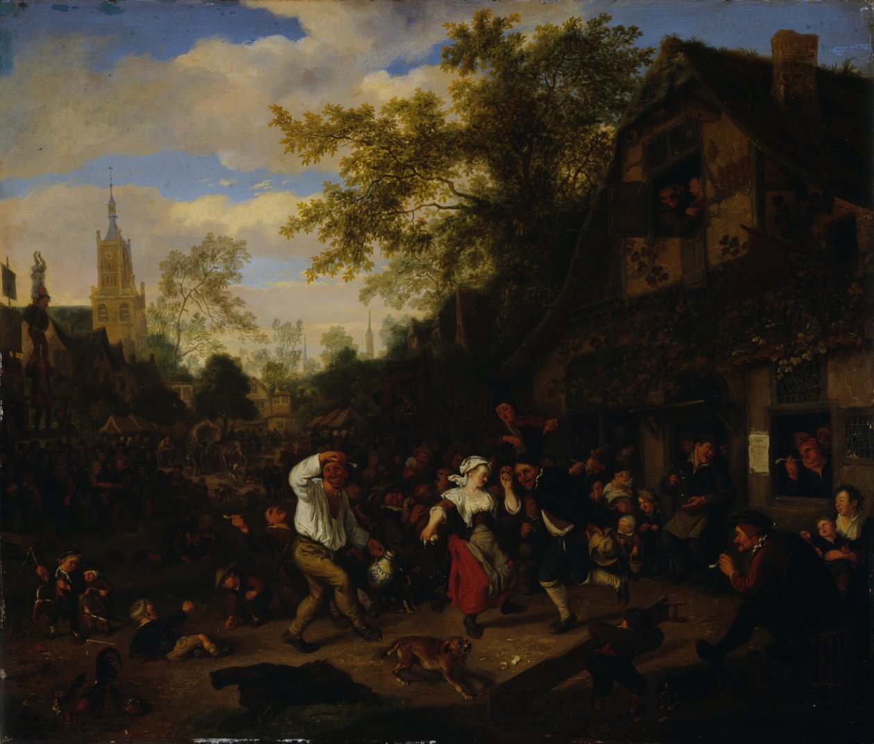 Ett Kermess Finland av Cornelis Dusart