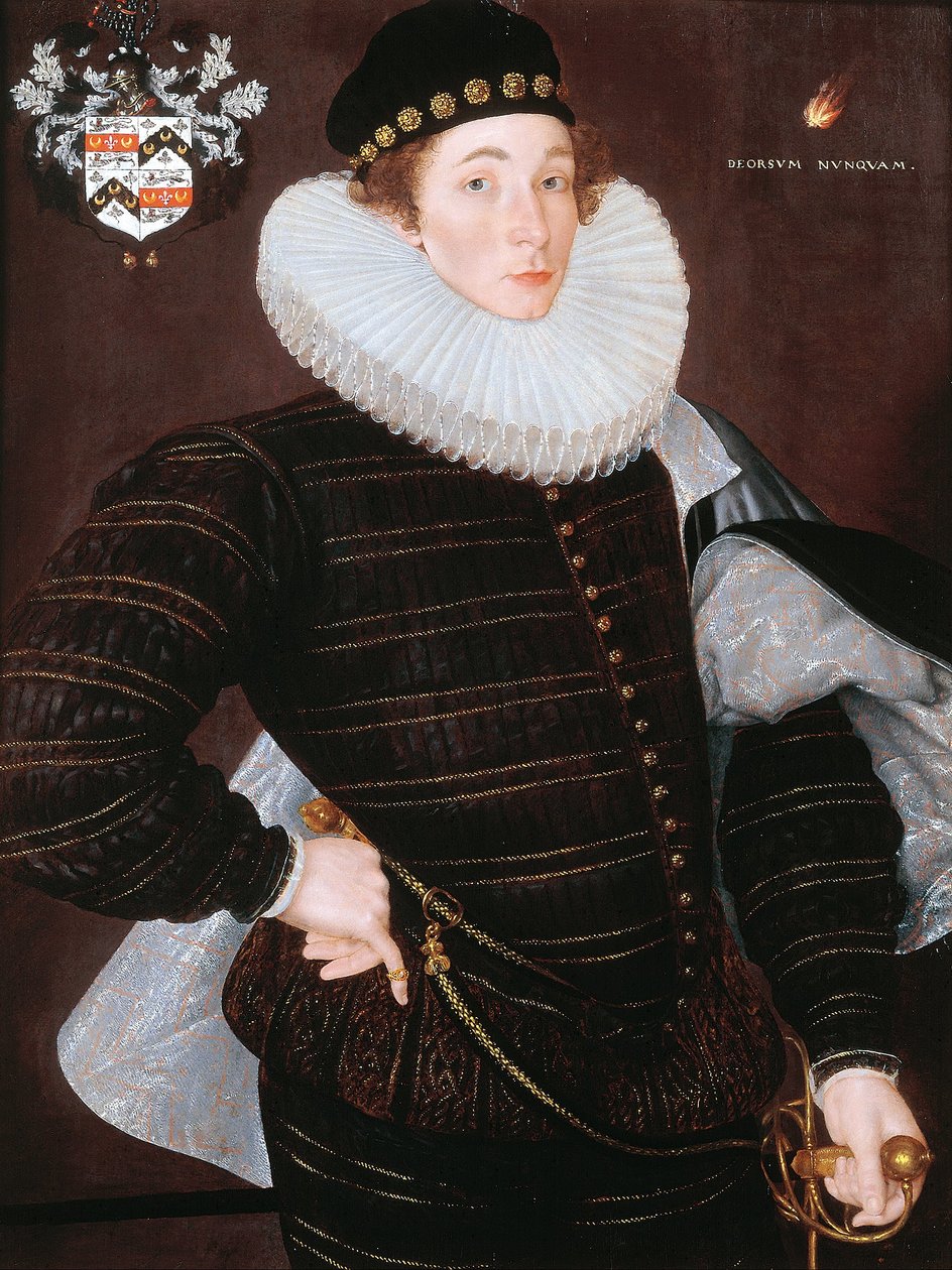 Richard Goodricke från Ribston, Yorkshire av Cornelis Ketel