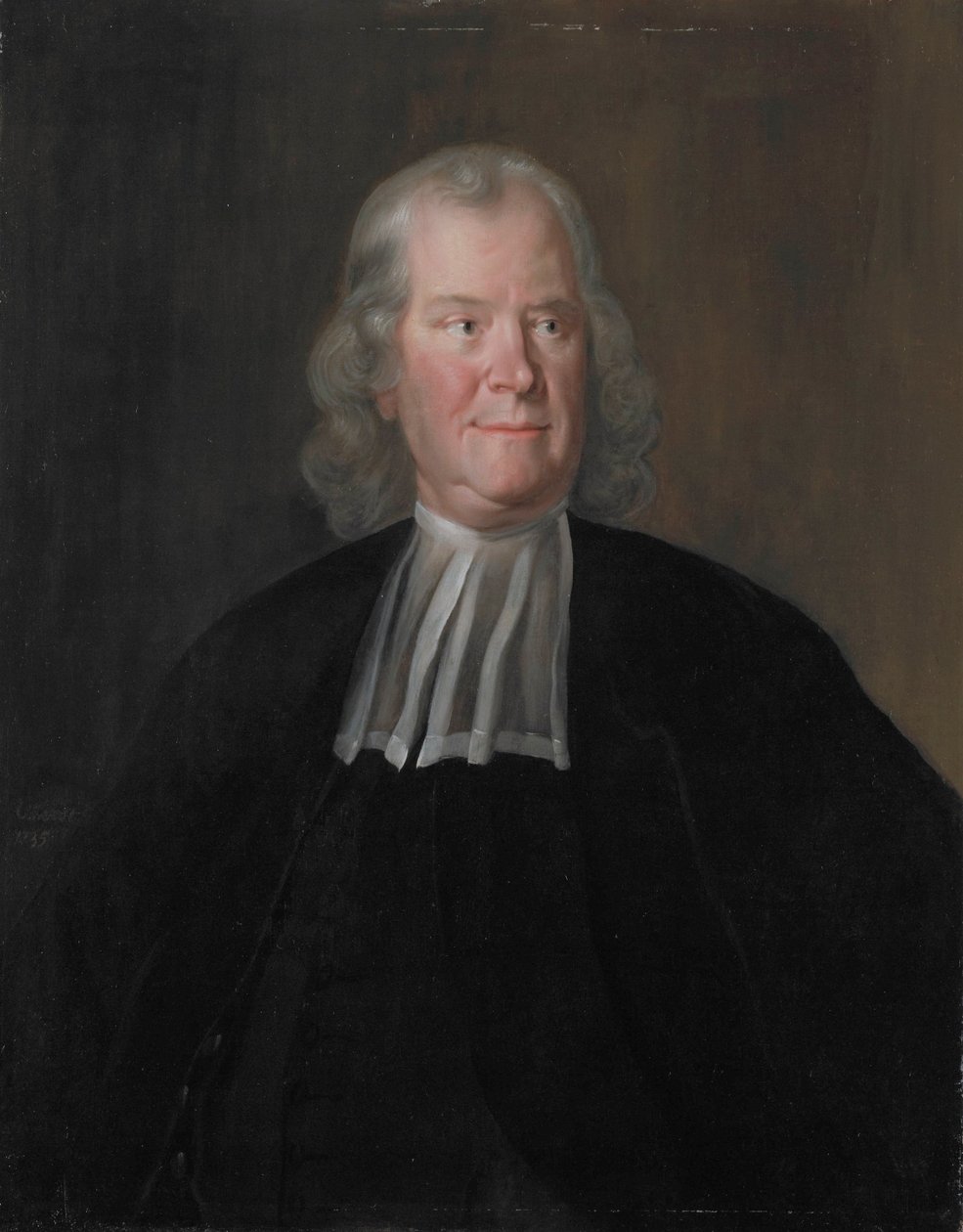 Porträtt av Herman Boerhaave (1668-1738) av Cornelis Troost