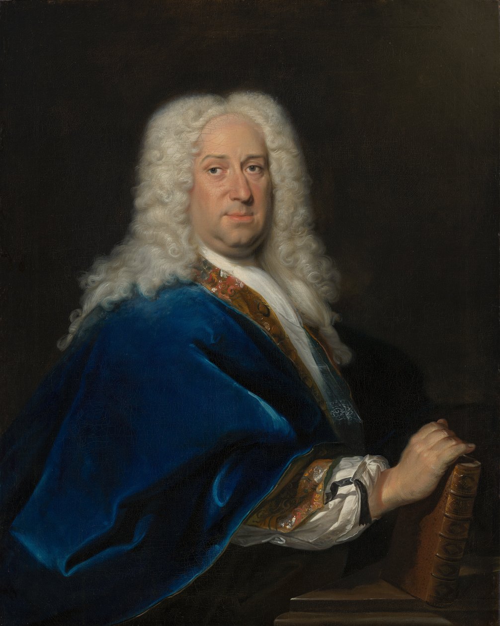 Porträtt av en man av Cornelis Troost