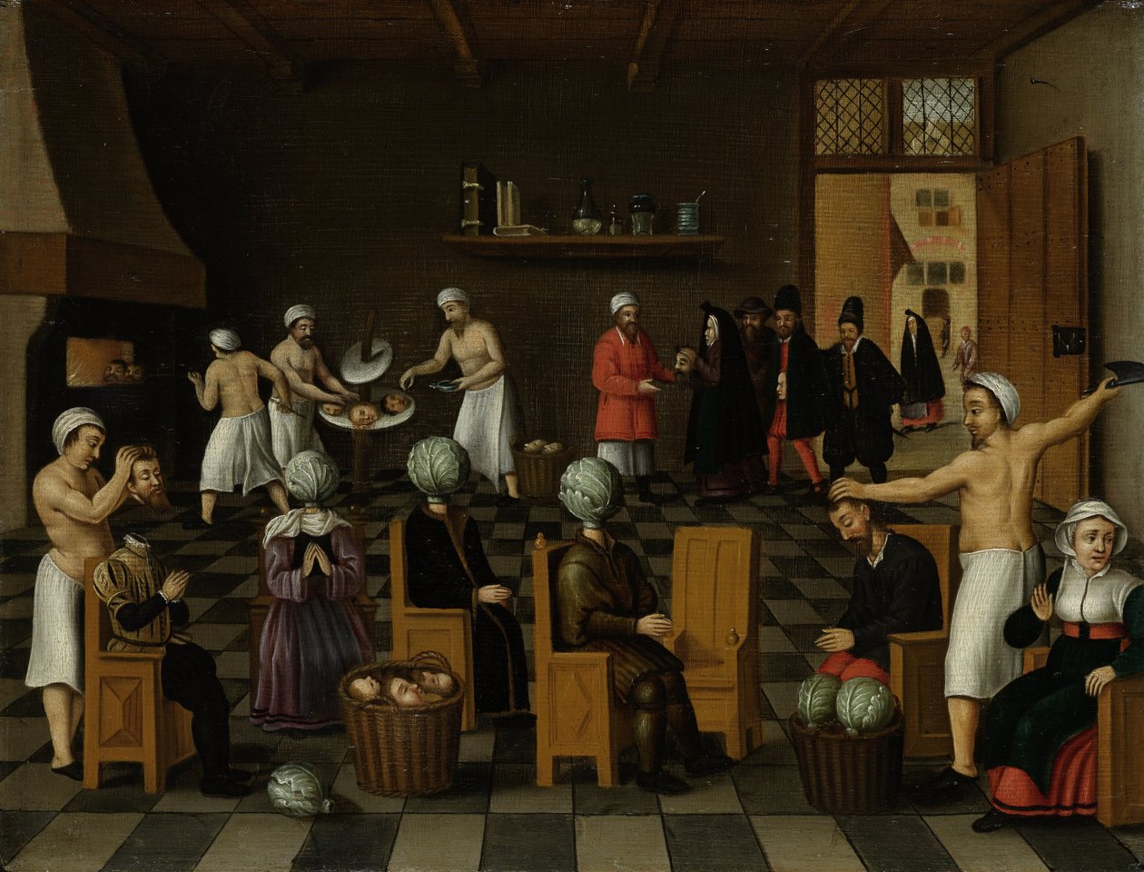The Legend of the Baker of Eeklo av Cornelis van Dalem  