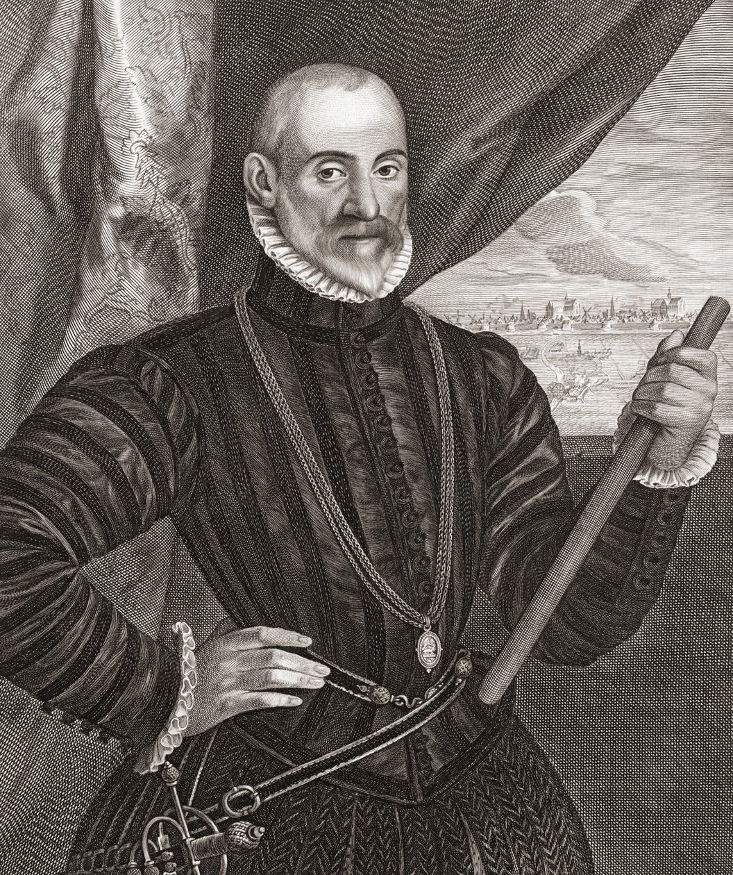 Francisco de Valdez. Porträtt. av Cornelis (after) Visscher