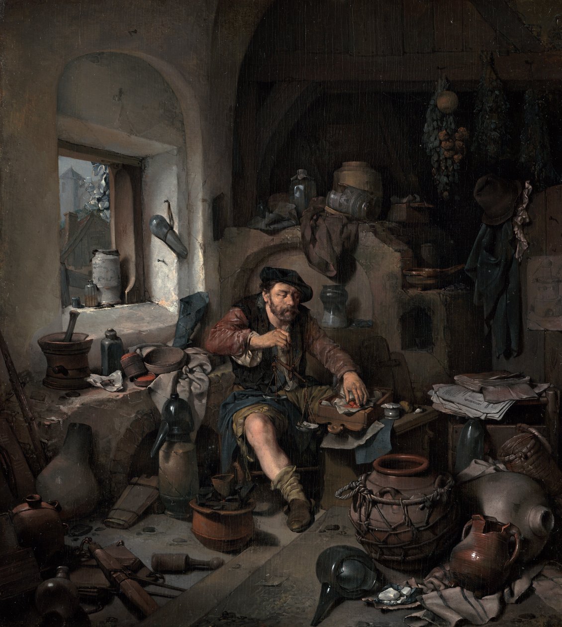 Alkemisten av Cornelis Pietersz Bega