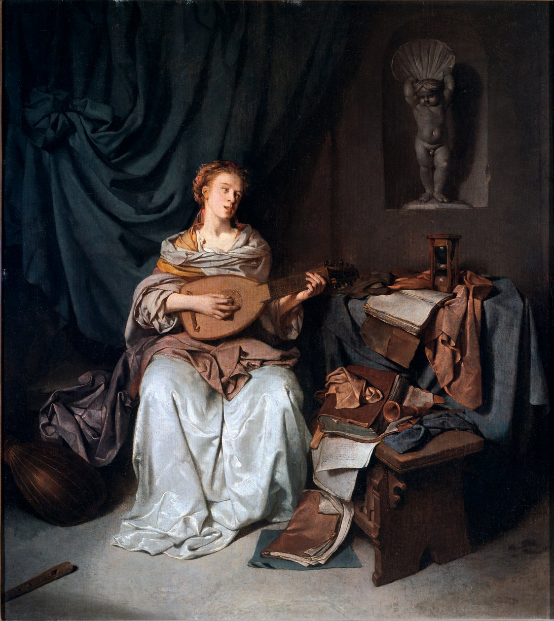 Gitarrspelarens målning av Cornelis Bega av Cornelis Pietersz Bega