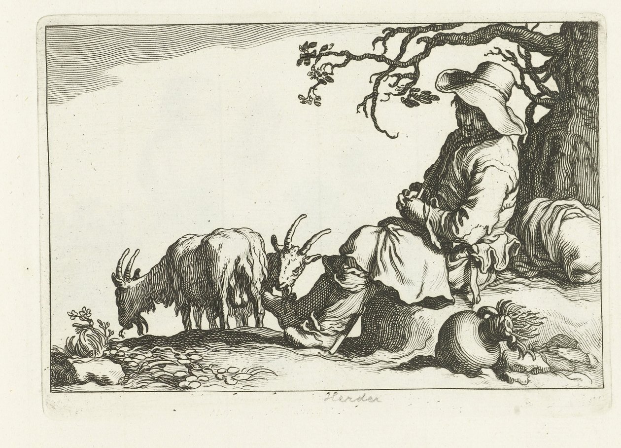 getskötare 16 tryck från olika serier av Cornelis och Frederik Bloemaert (serietitel) av Cornelis Bloemaert (II)