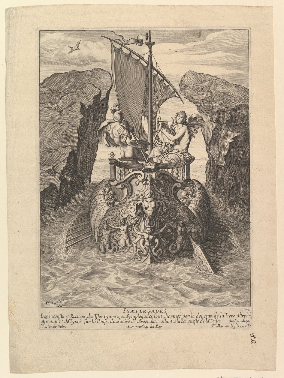 Symplegades, 1600-talet. av Cornelis Bloemaert