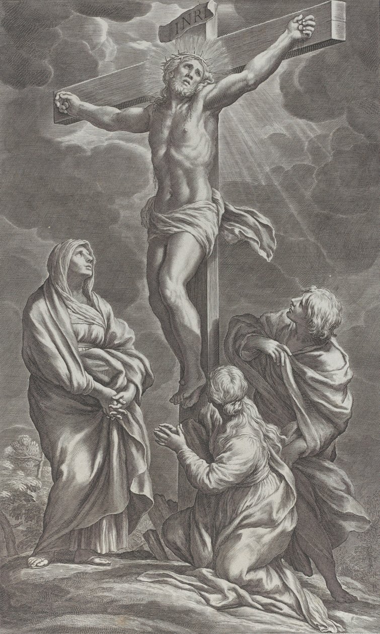 Korsfästelsen, 1662. av Cornelis Bloemaert