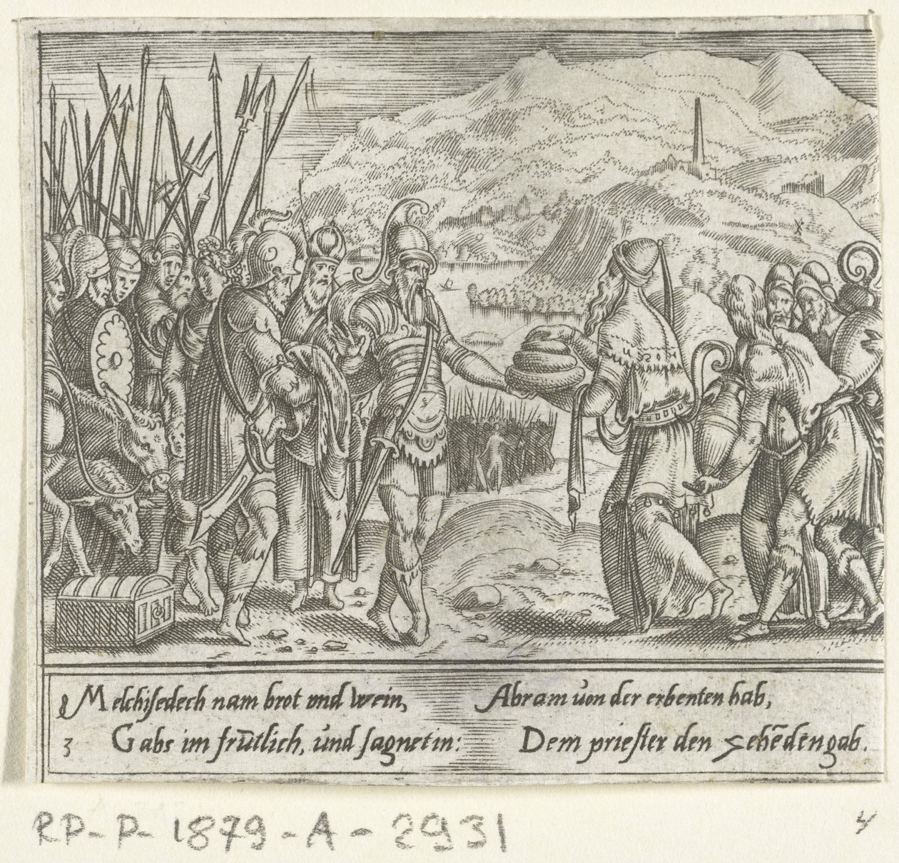 Abraham och Melkisedek The Life of Abraham (serietitel) av Cornelis Bos