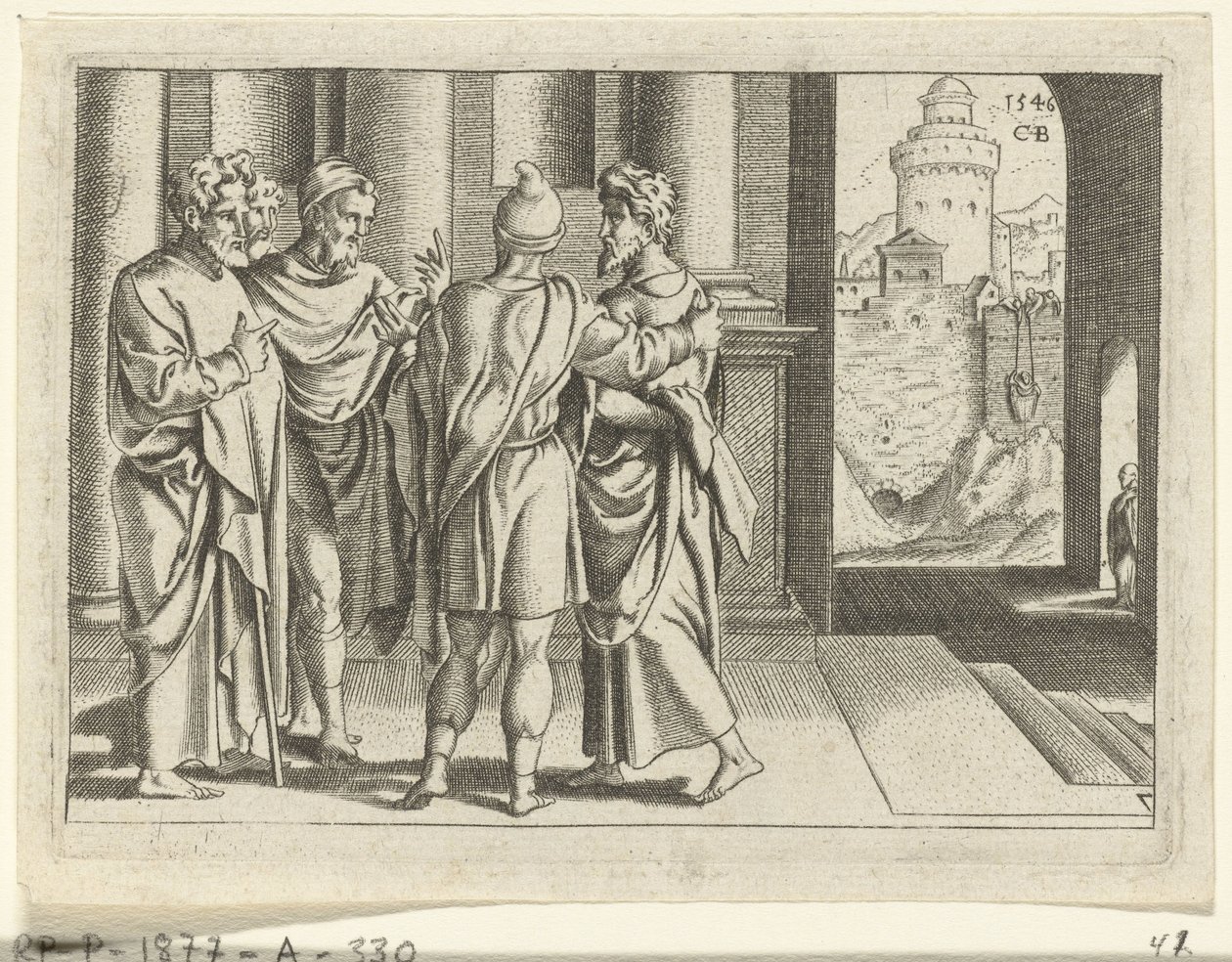 Barnabas för Paulus till apostlarna The Life of Paul (serietitel) av Cornelis Bos