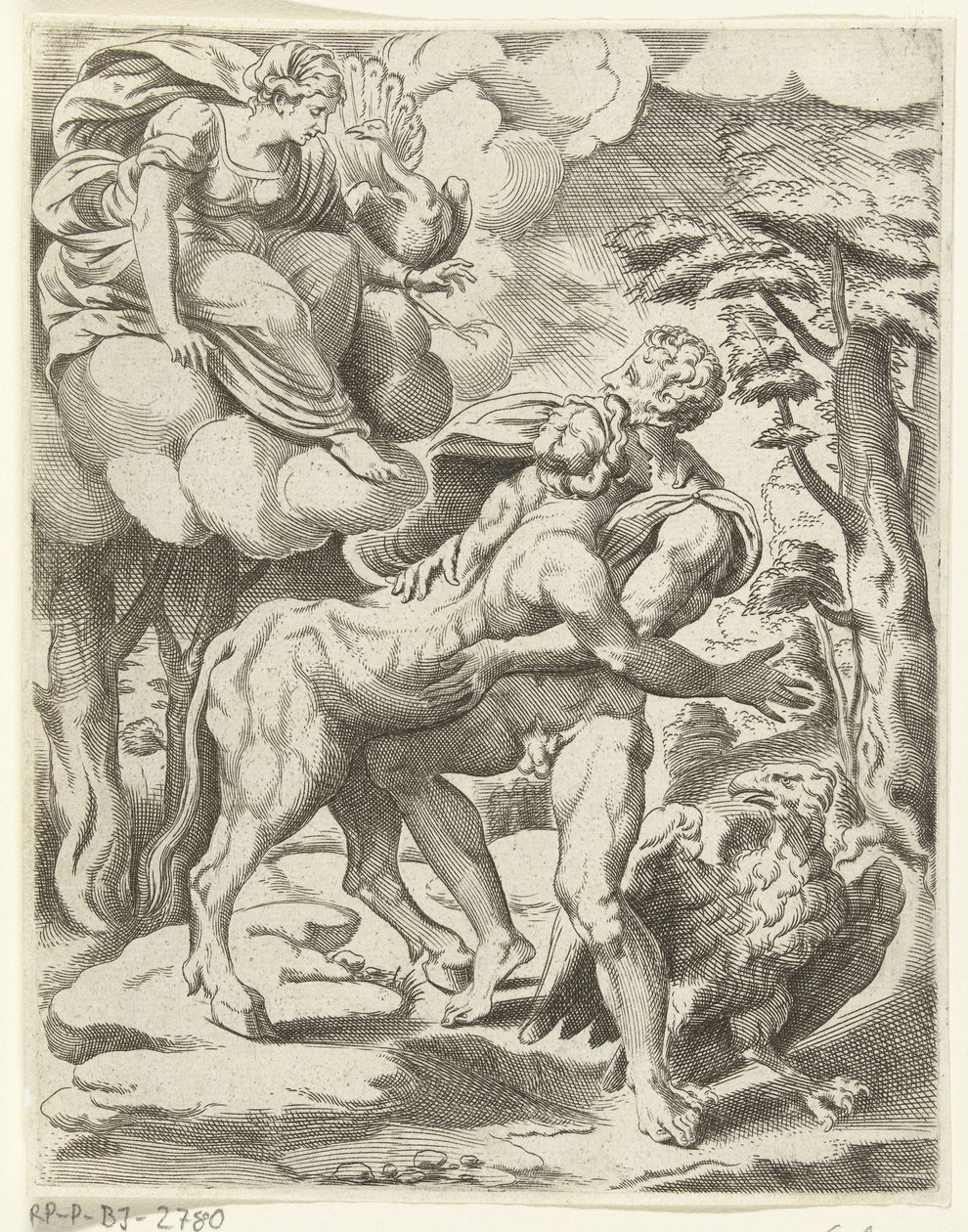 Jupiter, Io och Juno Jupiters kärleksäventyr (serietitel) av Cornelis Bos