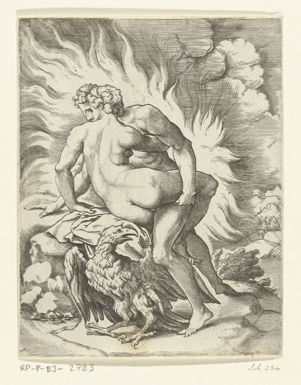 Jupiter och Egina Jupiters kärleksäventyr (serietitel) av Cornelis Bos