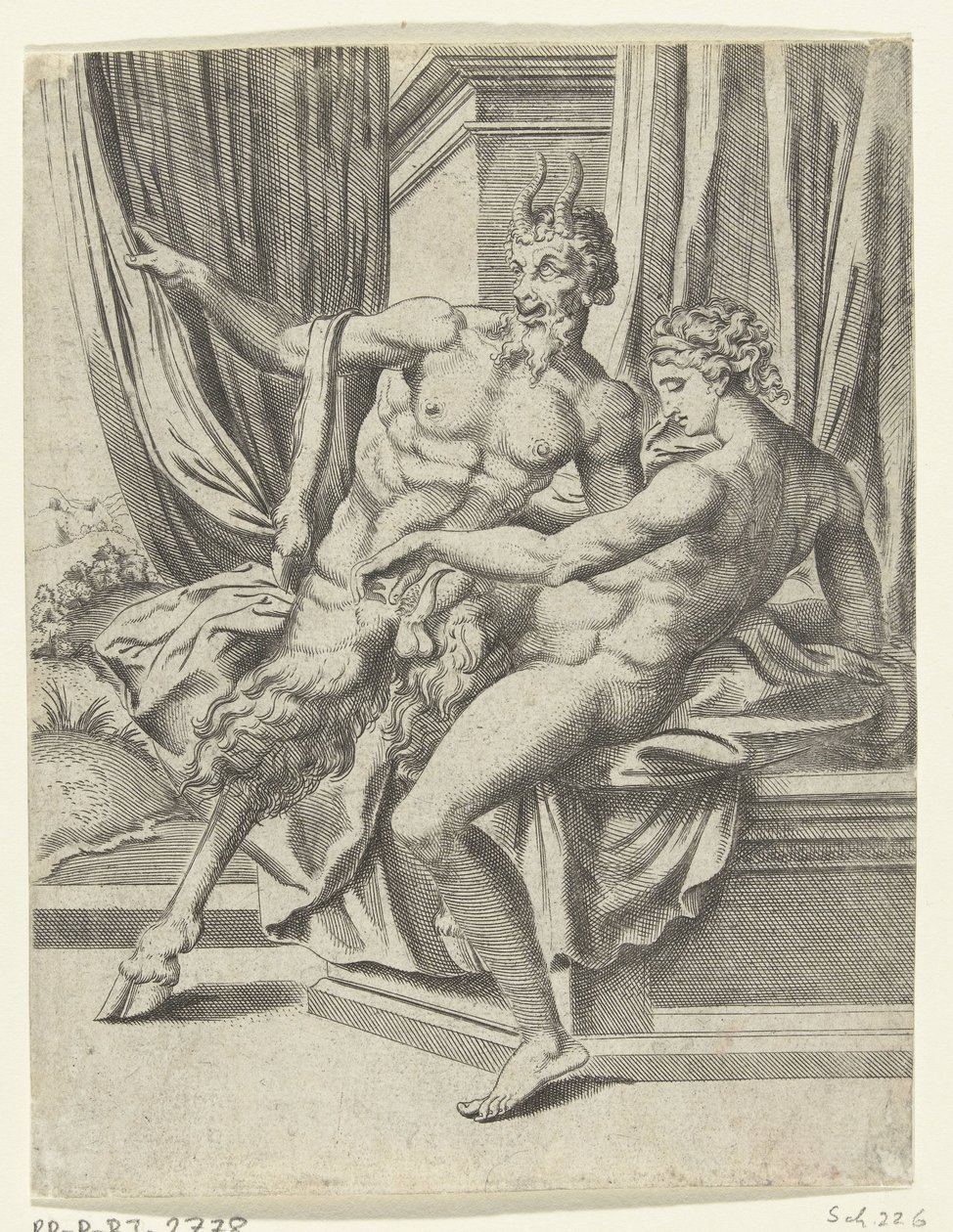Jupiter och Antiope Jupiters kärleksäventyr (serietitel) av Cornelis Bos