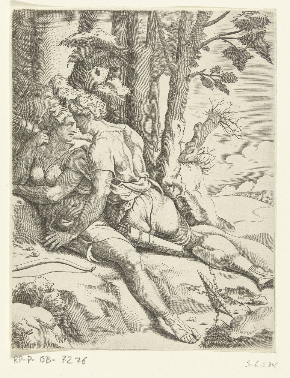 Jupiter och Callisto Jupiters kärleksäventyr (serietitel) av Cornelis Bos