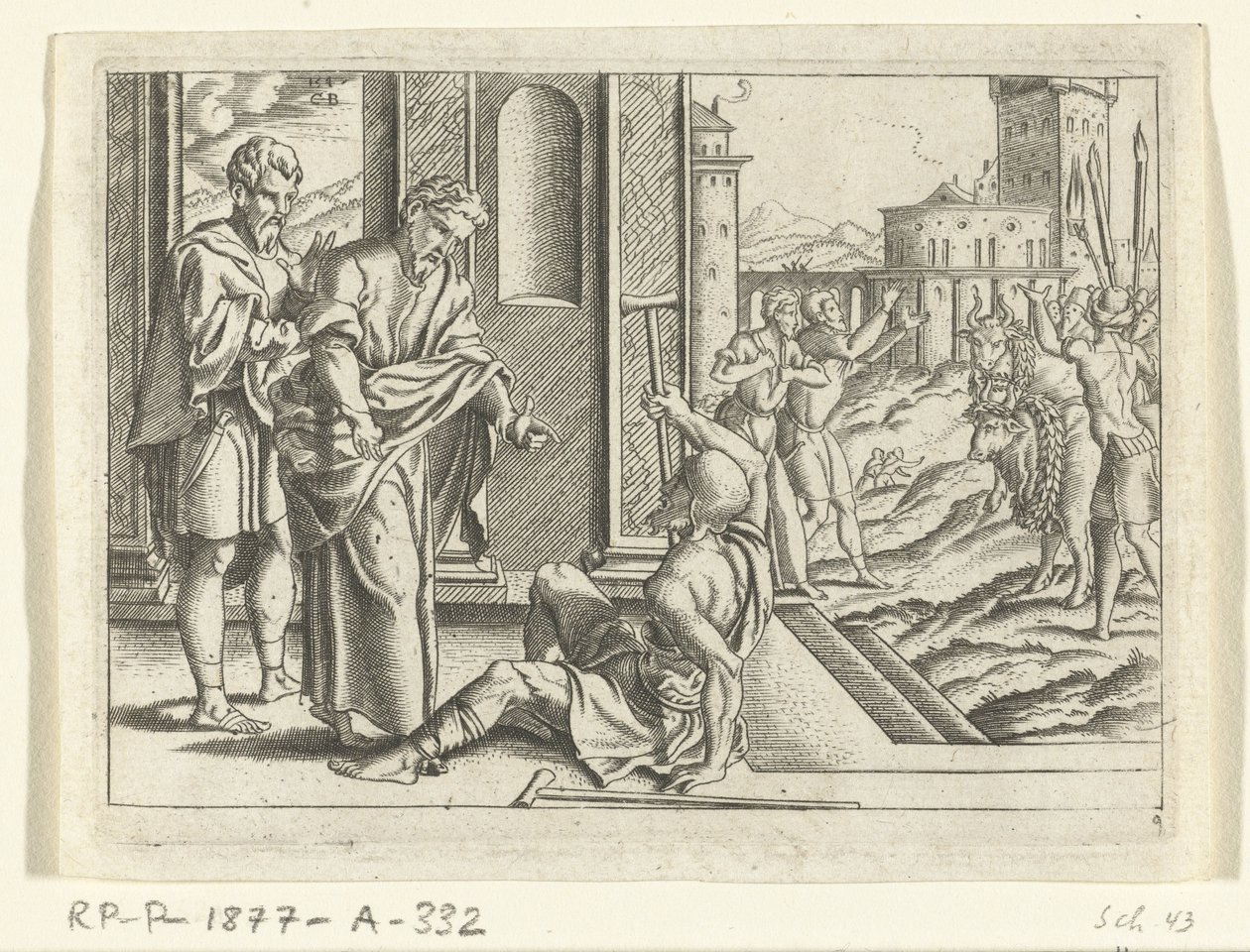 Paulus botar en krympling The Life of Paul (serietitel) av Cornelis Bos