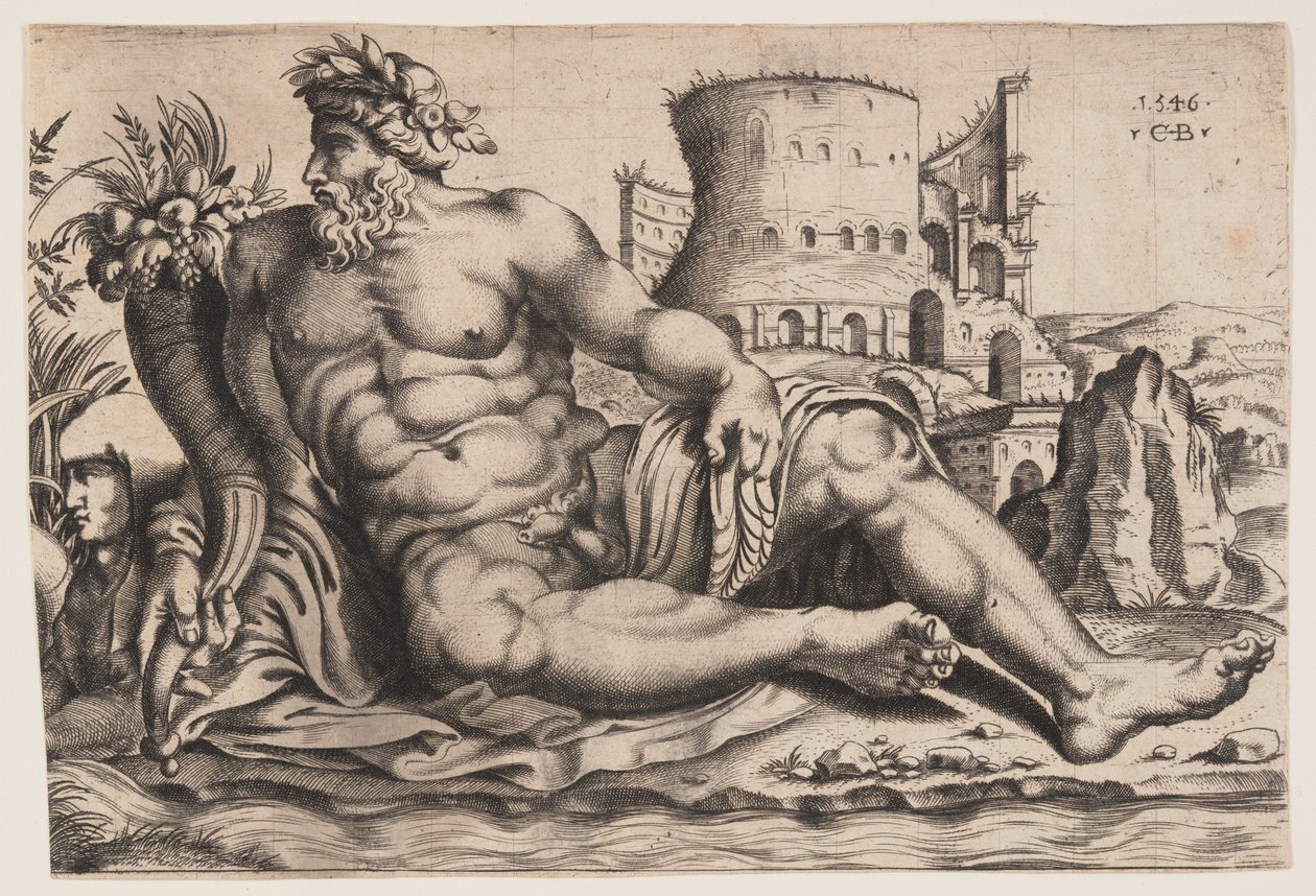 Floden Nilen av Cornelis Bos